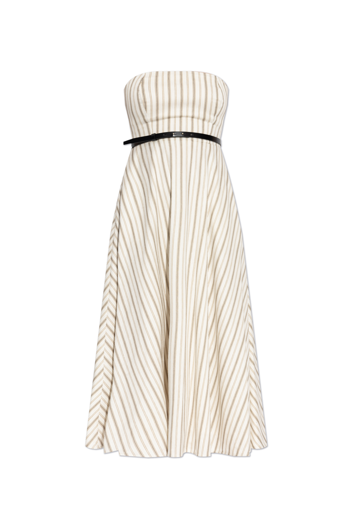 Cream Dress with stripe pattern Max Mara - Vitkac AS
